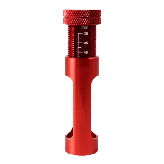 Adjustable Golf Tee Height Setter 20-40mm Aluminum Alloy Tee Height Elevator Tool for Consistent Swings Training Accessories