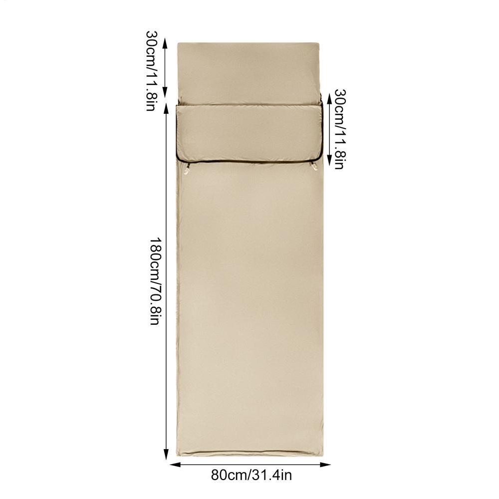Outdoor Sleeping Bag Liner Envelope Type Resting Sack Travel Sheets For Hotel Envelope Type Camping Sleeping Bag Liner For