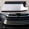 52127-0E140 53105-0E020 Front Right Lower Grille Molding Bumper Trailer Tow Hook Cover Cap Fit for Toyota Highlander 2017-