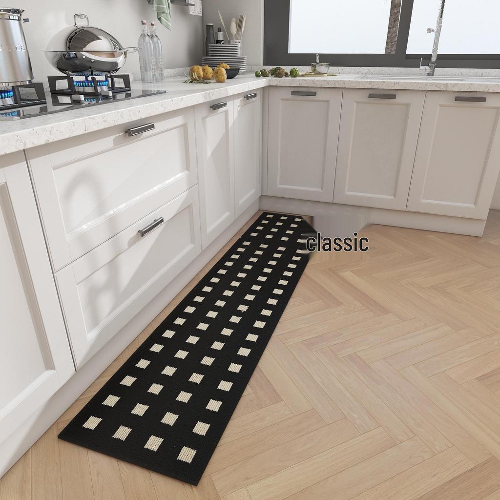 Comfortable, Non-Slip, Stain-Resistant Kitchen & Bedside Floor Mat: Water-Absorbent, Easy-Clean, Formaldehyde-Free