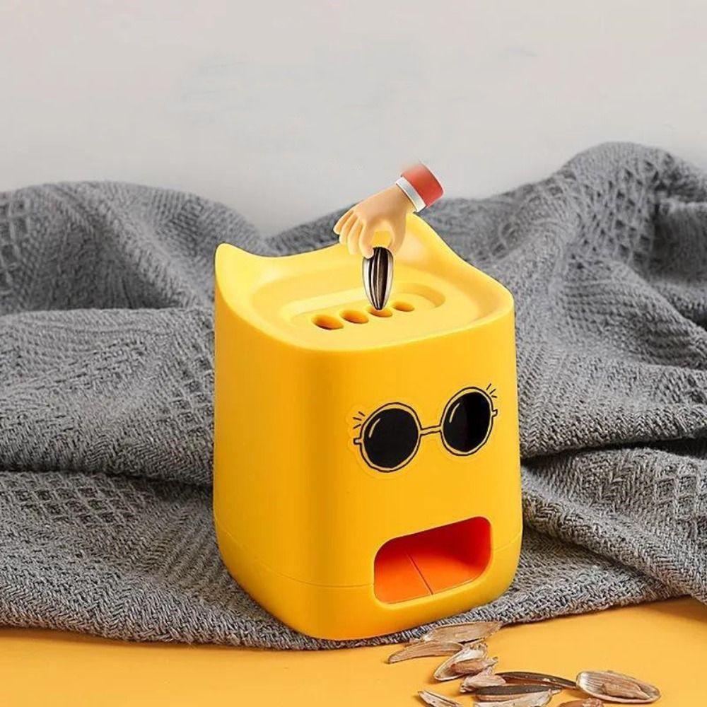 Cute Electric Melon Seed Machine Cartoon Sheller Opener Sunflower Seed Peeler  Protect Teeth