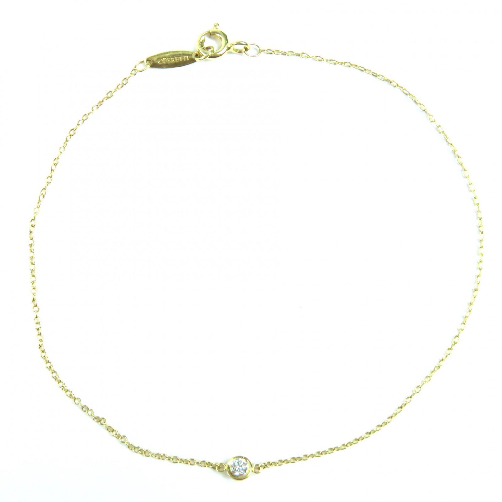 

Great TIFFANY&Co. bracelet By the yard Yellow Gold AU750 Women Used