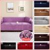 1pc Plush Sofa Cover Winter Warm Thick Plush Soft Sofa Slipcover Non-slip Sofa Couch Cover Furniture Protector for Living Room