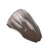 For Kawasaki ZX10R Racing Screen ZX 10R 2016 2017 2018  Black ZX-10R Windshield WindScreen Double Bubble 16 17 18 19