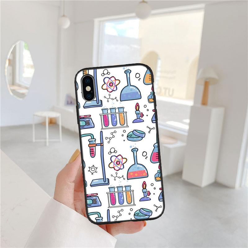 PP43 mad science chemistry lab Soft Shell Phone Case for Redmi Note 10 11 12 Pro Max 10S 10C 10T 11A 11S 12S 12C