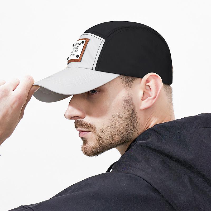 

Весна-лето, цветная водонепроницаемая быстросохнущая кепка, мужская легкая бейсболка для отдыха на открытом воздухе чёрный