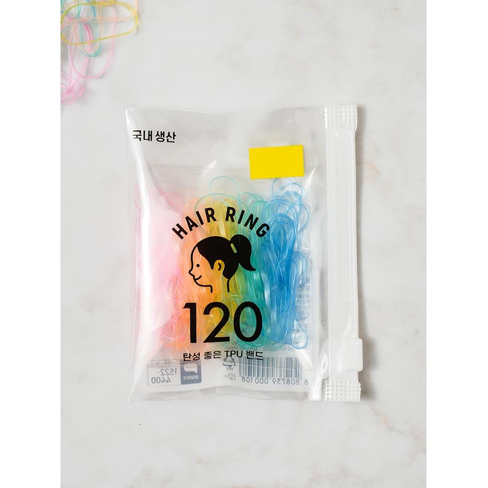 

Daiso Clear Pastel Tpu Bands Pack Of 120