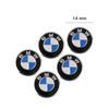 5Pcs 3D Aluminum Car Key Emblem Stickers, Auto Remote Key Logo Decal Replacement Badge Fit For BMW G30 G32 G01 G02 G05 G06 G07