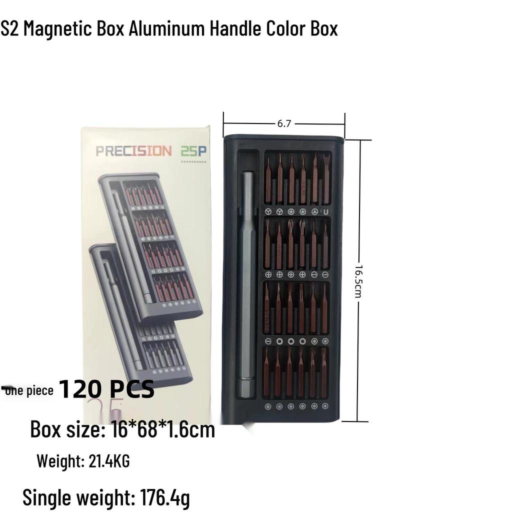 24-in-1 Präzisions-Schraubendreher-Set für Handy- und Uhrenreparatur