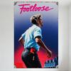 Footloose Movie Vintage Retro Metal Tin Sign, Dynamic Spiky Hair Man Suburban House Decor for Club Cafe Bar Man Cave Home