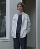 Poser Oversized Two-Pocket Shirt (Ivory)
