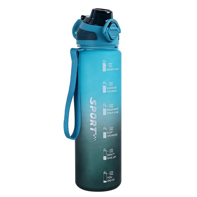 Gradient Sports Water Cup Portable Outdoor Pop-up Lid Water Bottle Large-capacity Hand-held Space Cup