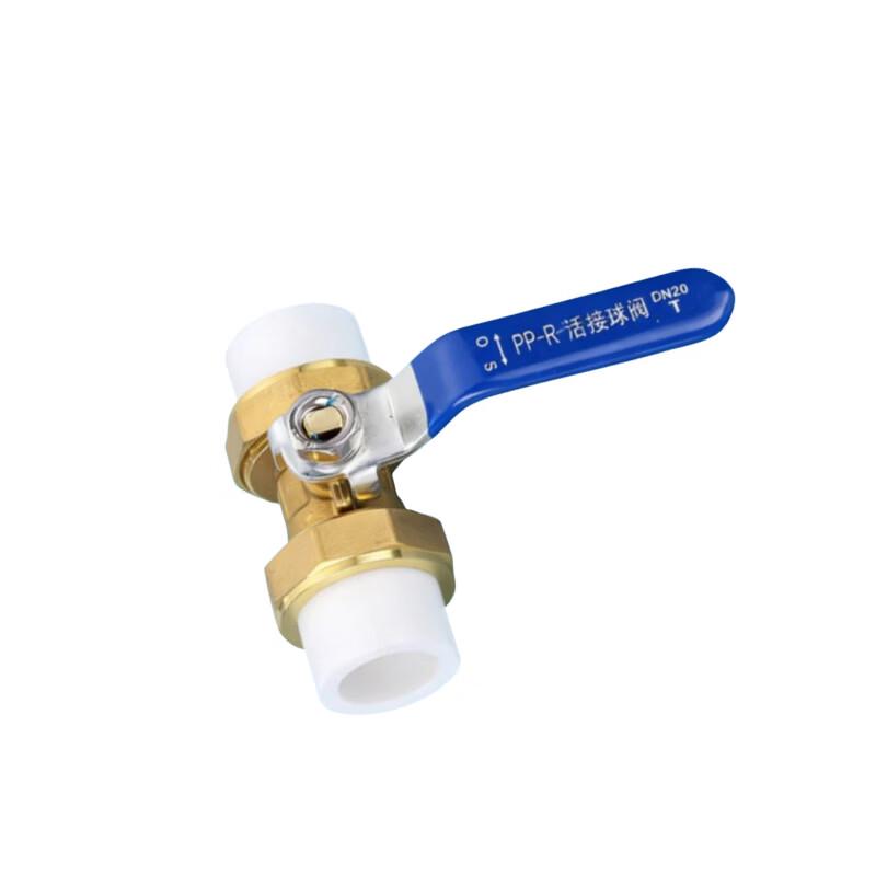Ruiyouli Full Copper PPR Double Union Ball Valve