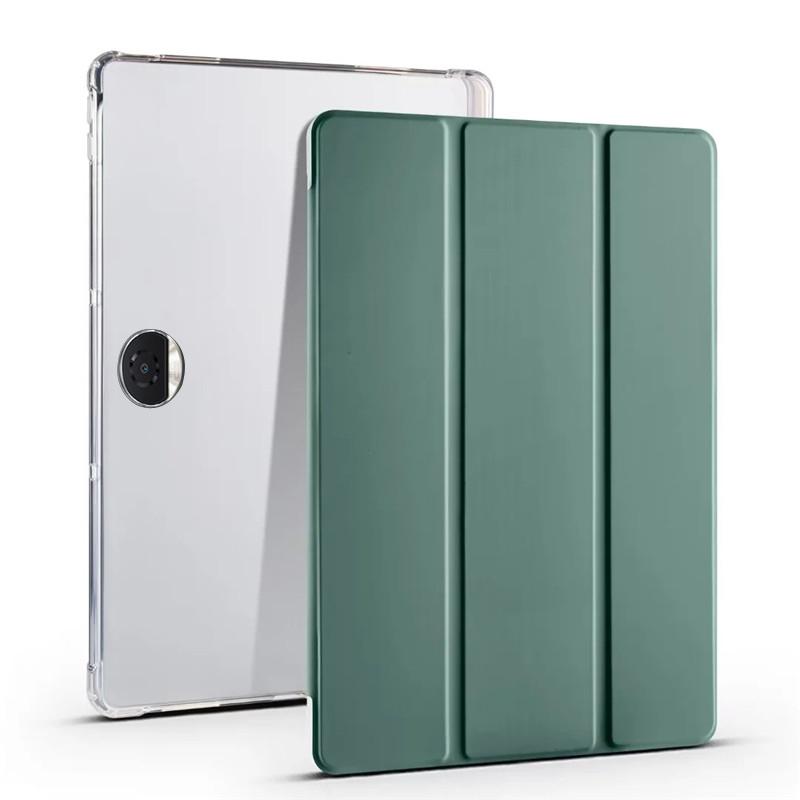 

Чехол для Honor Pad 9 с держателем для ручки, мягкая задняя крышка-подставка из искусственной кожи для чехла Honor Pad 9, 12,1 дюйма, 2024, чехол для планшета Honor Pad 9 12.1inch темно-зеленого