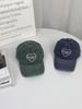 Cotton Baseball Cap For Couples With Heart Embroidery Sunshade Casual Summer Accessory