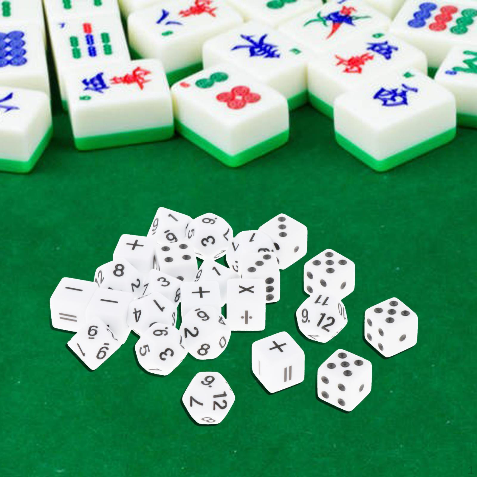 

24 Pieces Math Game Fraction , Number and Dot for Kids 8-12