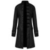 Halloween Uomo Inverno Caldo Frac Vintage Giacca Soprabito Capispalla Cappotto con Bottoni