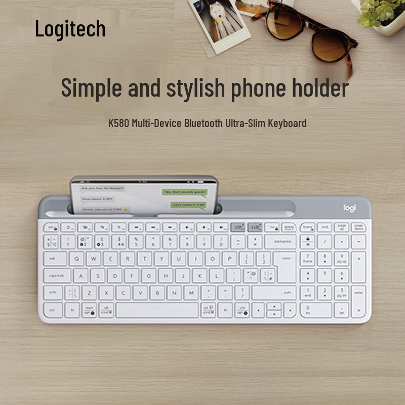 Logitech K580 Ultra-Thin Wireless Bluetooth Keyboard