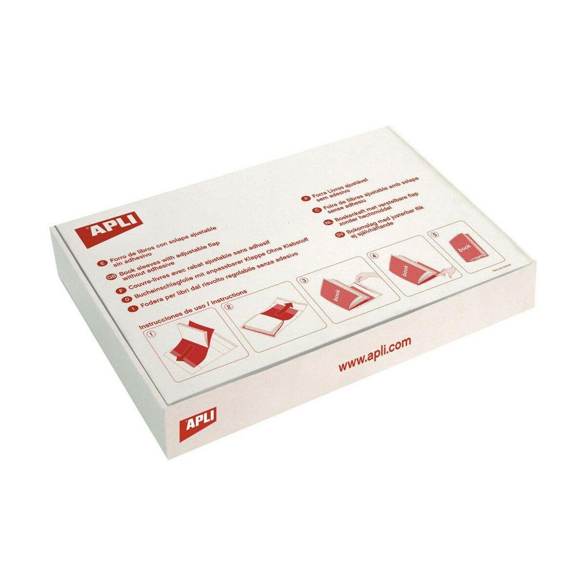 

Чехол Apli Book 30 x 53 см, 100 шт., прозрачный TU прозрачный