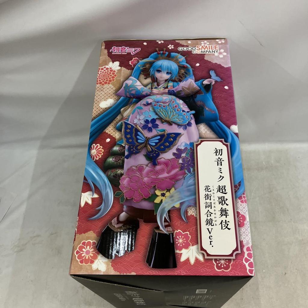 [USED] JF6185 Hatsune Miku Cho Kabuki Hanamachi Kotoba Awase Kagami Ver. Figure