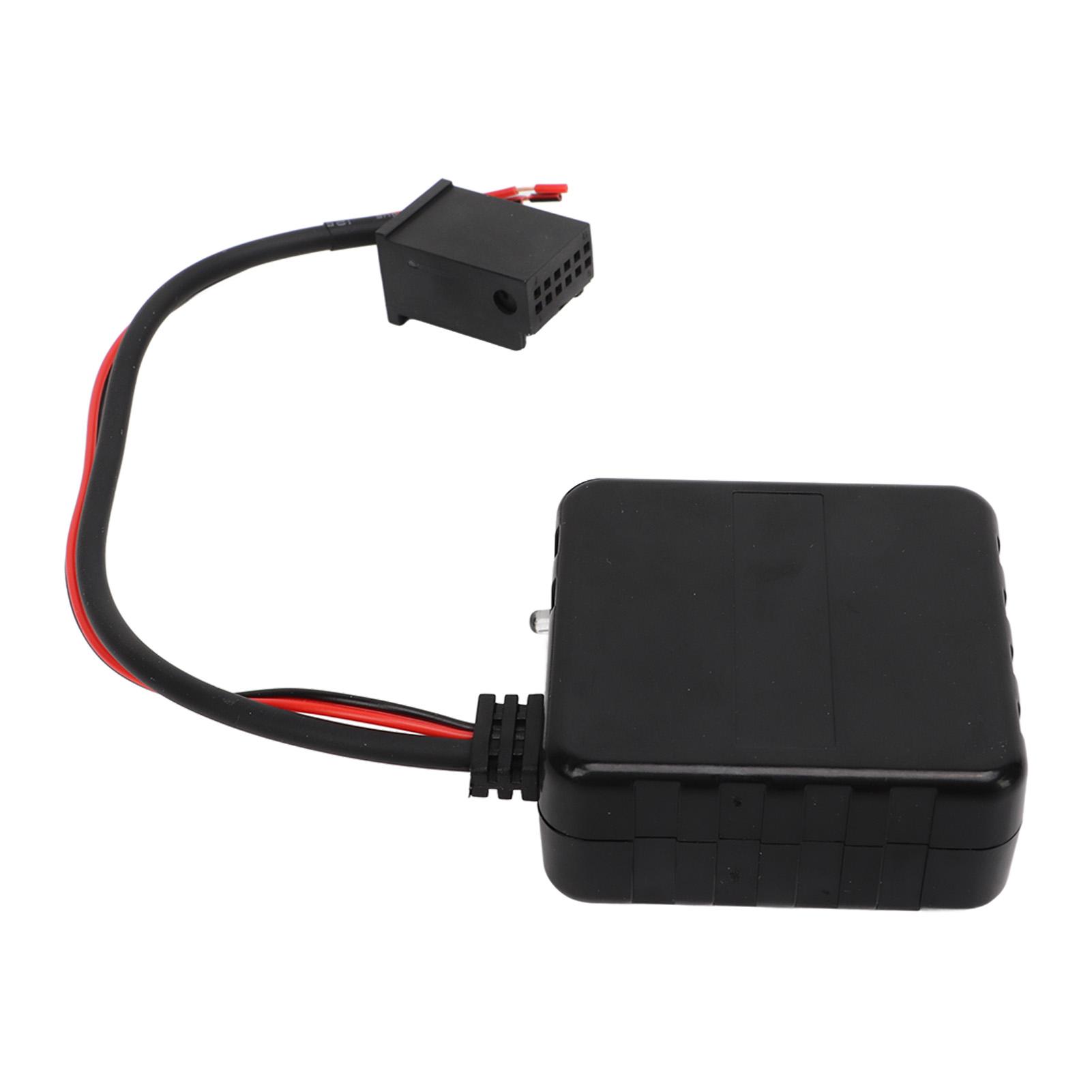 

Bluetooth Aux Кабель-адаптер 5-12 В Аудиоприемник Передатчик Усилитель Фильтр шумов для E85 E86 2003-2008