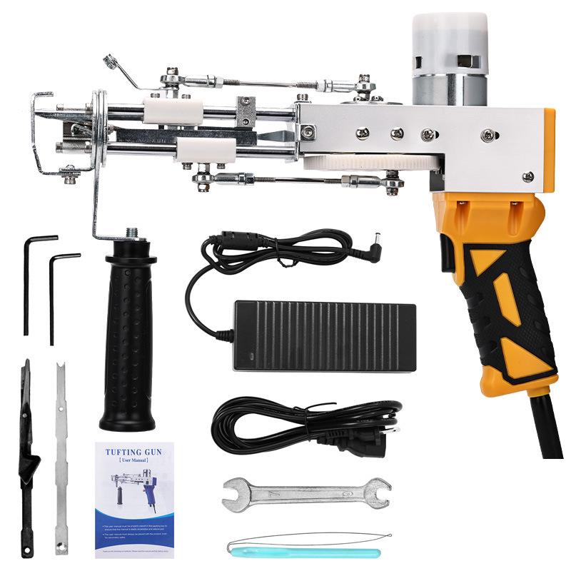 Two-in-One Tufting & Carpet Weaving Electric Gun Kit