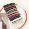 8 Pcs Side Comb Curved Hair Combs for Women Fine Hair,Strong Hold Hair Clips for Bun Chignon Up-Do Styling Hair Accessories