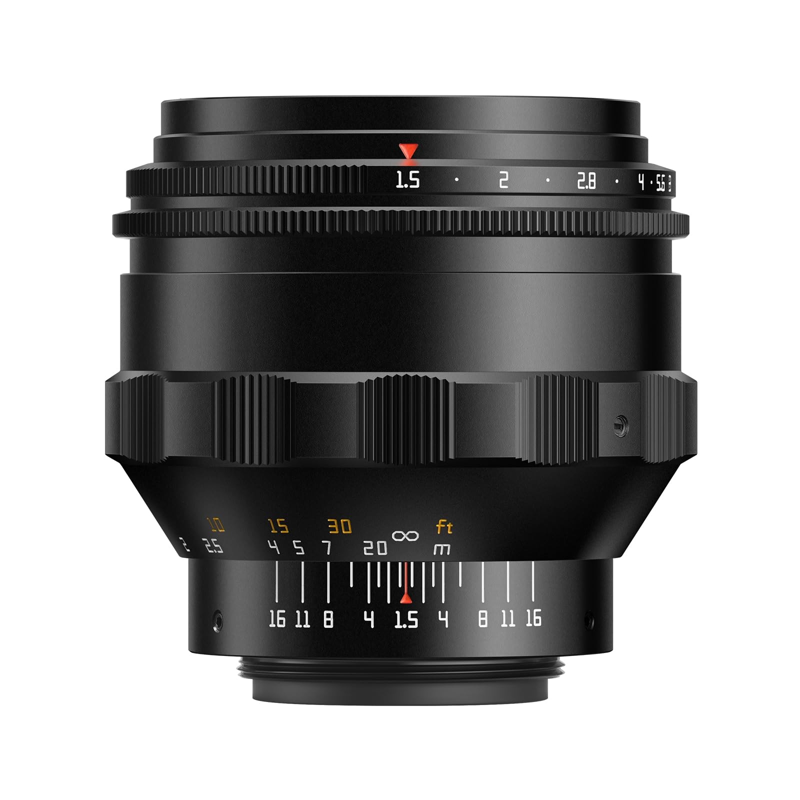

TTArtisan 75mm M42 Mount Medium Large Prime Interchangeable Meisho Optical f/1.5 Lens, Full-Frame, Telephoto, Aperture, Lens, Lens, Black, (2-Year чорний