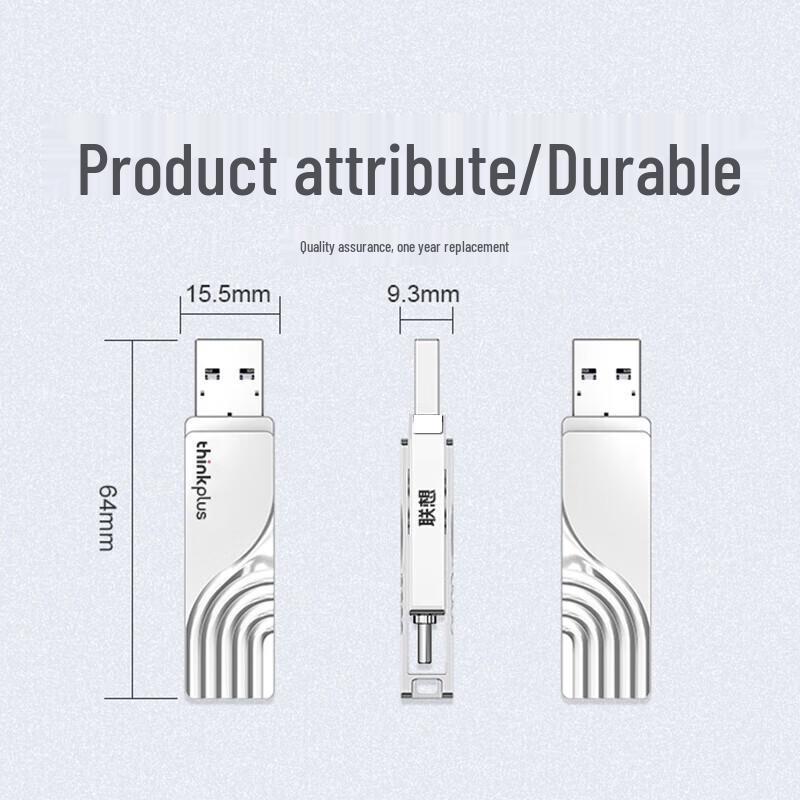 Lenovo thinkplus TPCU301 Dual Interface USB 3.2 Flash Drive
