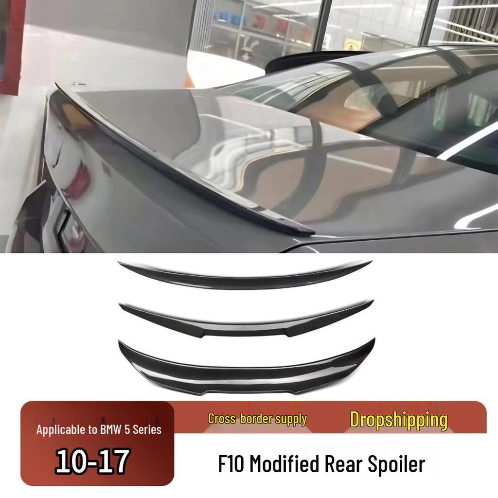 Fits 2010-2017 BMW 5 Series F10/F18 Rear Spoiler Diffuser