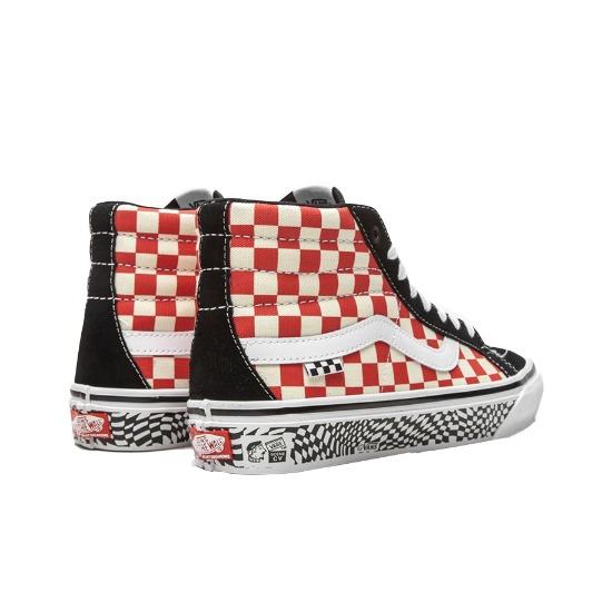 Vans Skate Sk8-Hi Reissue 'Grosso 84 - Red Checkerboard' VN0A5KYR428