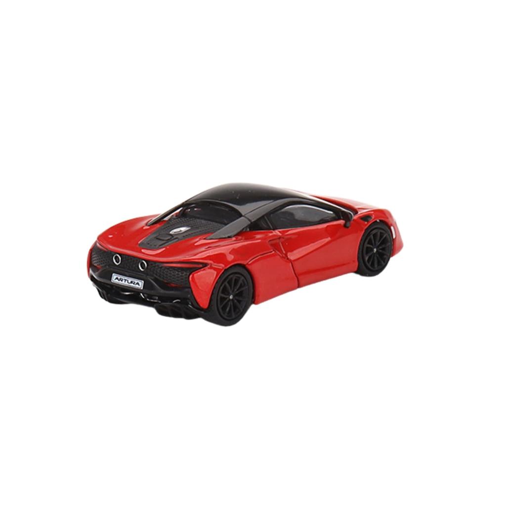 TrueScale Miniatures MINI GT Scale McLaren Artura 2023 Vermilion Red Finished Product 1/64 (Right-Hand Drive)