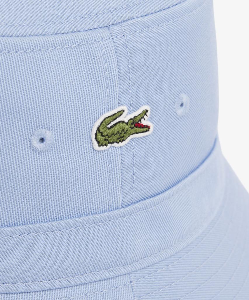 LACOSTE Cappello a Secchiello Unisex in Twill di Cotone Biologico Rk5004-56G Aey