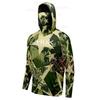 HUK Men's Sun Protection Fishing Hoodie with Mask - Long Sleeve for Summer Lure Fishing