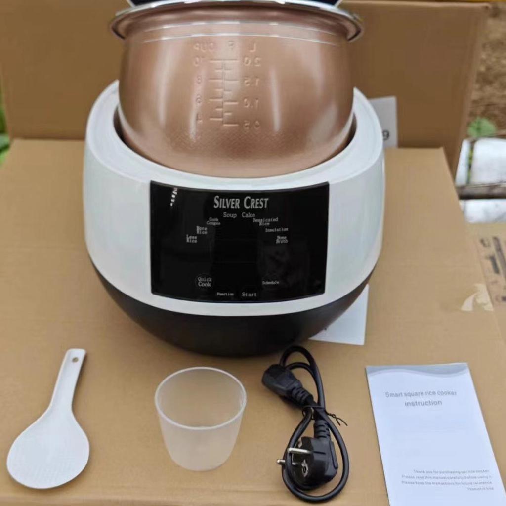 Cross-Border Smart Touch 5L Rice Cooker: Multi-Function, Large Capacity, with Timer
