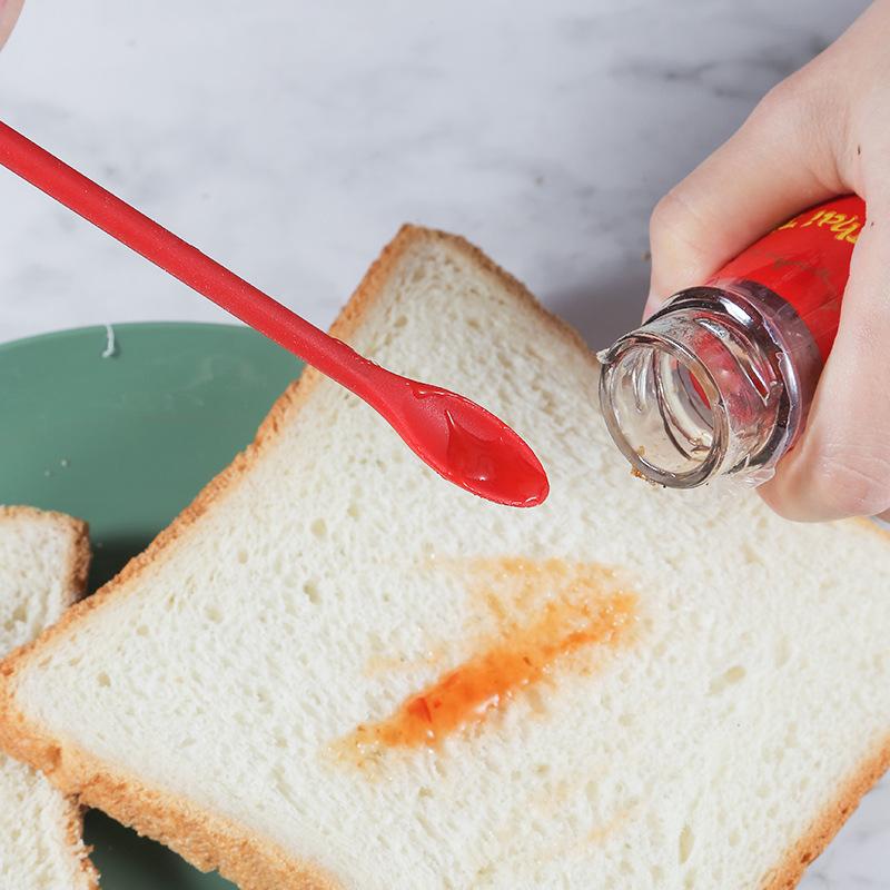 Spatula Cosmetics Digging Spoon Mini Silicone Double-headed Small Sharp Scraper Butter Jam Scraping Spoon 3-piece Set Scraping