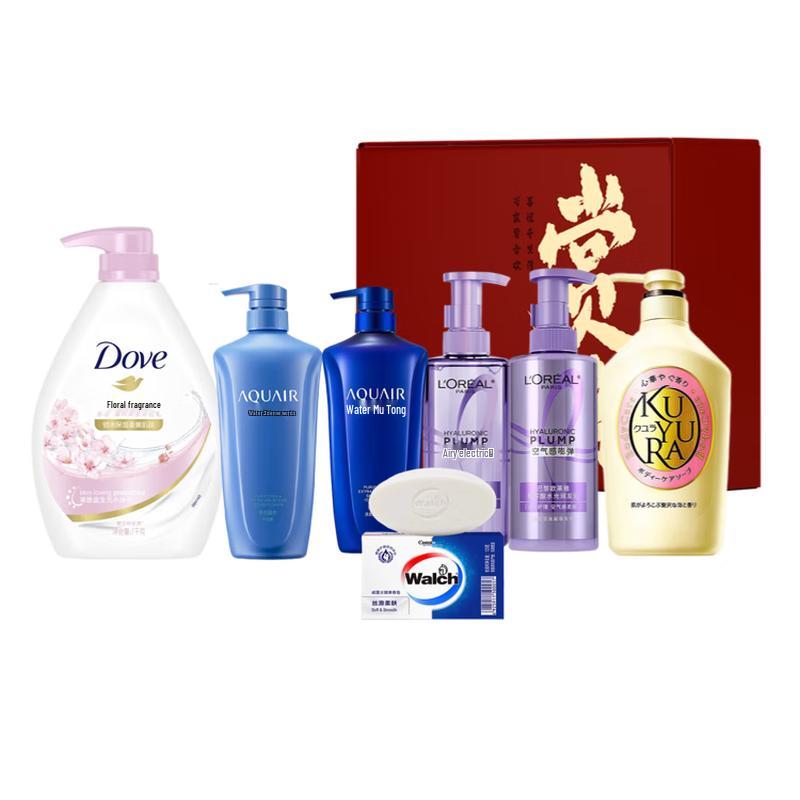 

L Oreal Hydra Hyaluronic Acid 7-Piece Hair Care Set