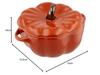 Staub "Pumpkin Cocotte 13cm" Ceramic Heat-Resistant Storage Container, Microwave-Safe [Official Japanese Product] La Cocotte Special Shape 40511-555