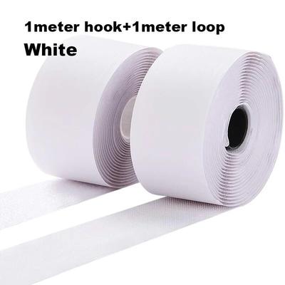 1 Meter 20-50mm Aufnähen Klettband Nicht-Klebeband Nylonstreifen Stoff Ineinandergreifendes Klettband für DIY-Zubehör