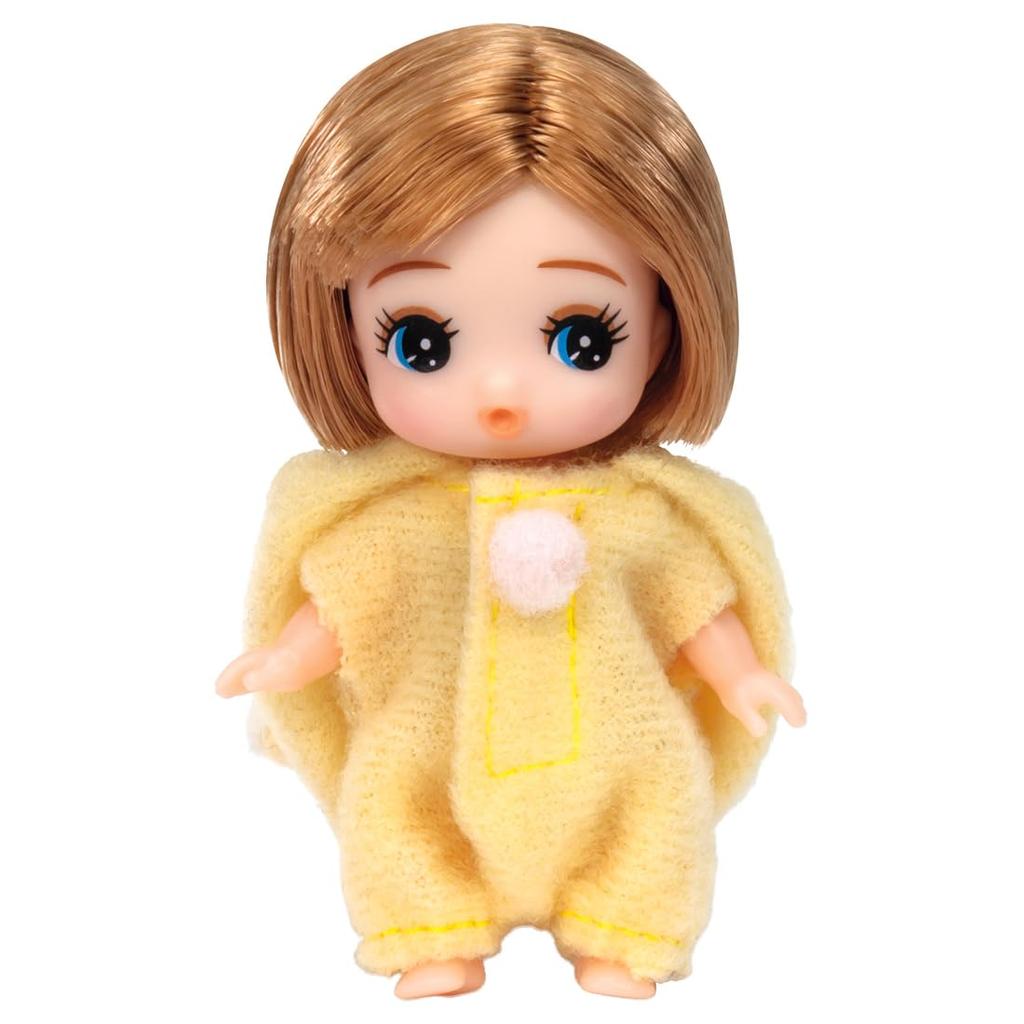 Takara Tomy Doll the Good Friends Pretend Play Toy for Ages 3 and Up Licca-chan LD-24 Miku, Triplets, Dress-Up