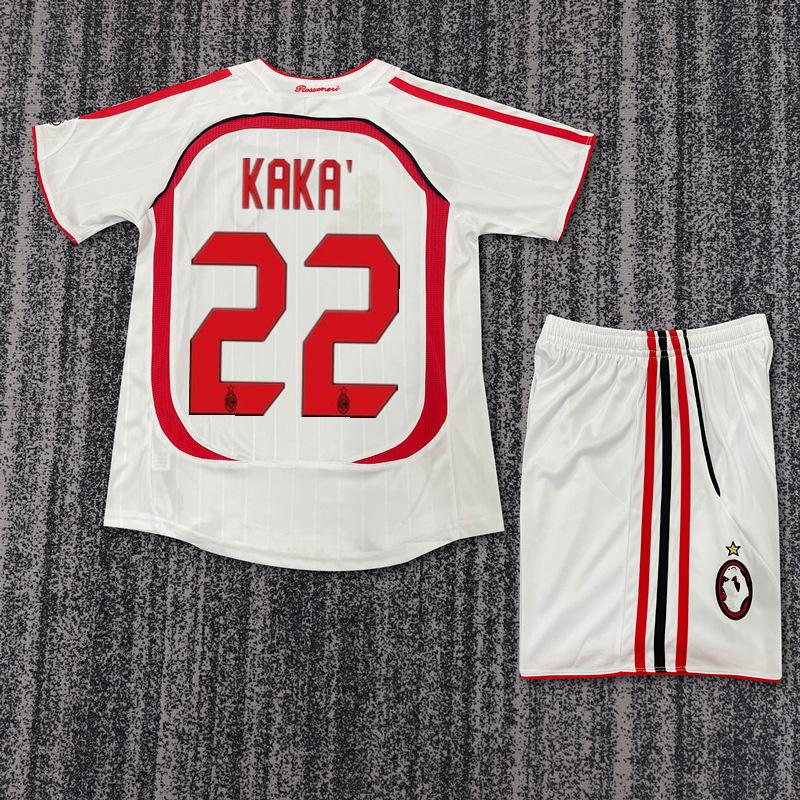 Klassisches Retro-Fußballtrikot Barcelona Kaiser M Thailändischer Kinderanzug Retro-Kinderanzug