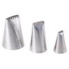 3 Pz Punte Intreccio Cesto Punte per Sac à Poche Ugelli Tubo in Acciaio Inossidabile