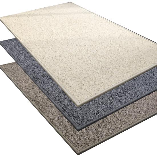 Gulvmatte Ensfarvet Slitesterk Sklisikker Hurtigtørkende Resistent Absorberende Tynn Bad