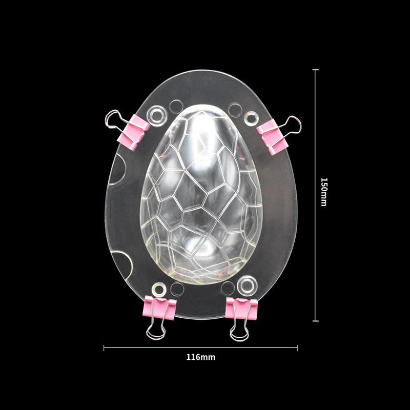 Large 3d Chocolate Easter Egg Moulds Durable And Reusable For Pastry Making