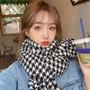 Autumn Winter Scarf Classic Tassel Scarf Plaid Print Tassel Trim Scarf Thick Warm Shawl Versatile Long Wrap For Women Autumn
