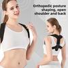 Adjustable Back Posture Correction Belt, Anti-hunchback Reading Fishing Sitting Posture Correction Belt, Household Collarbone Fixing Belt