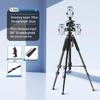 Professional Mobile Phone & DSLR Tripod with Pulley and Universal Ball Head for Live Streaming