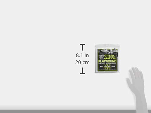 Ernie Ball Flatwound Regular Slinky Bass Strings 2812 50-105