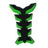 Generic Motorcycle Gas Tank Protector Pad Fuel Tank Cap Sticker 3D Rubber Fuel Tank Fishbone Sticker Universal Oil Tank Sticker