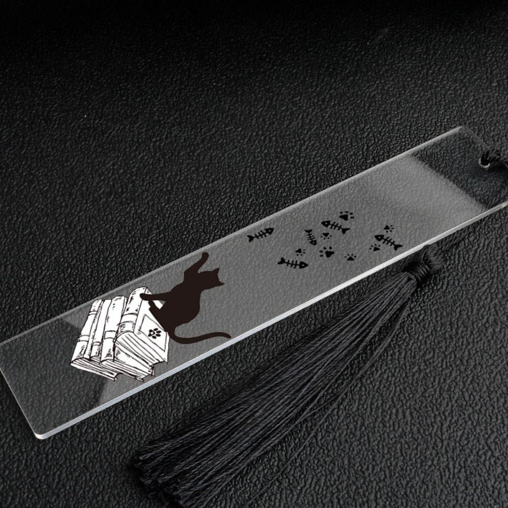 Dog Cat Claw Bookmarks Transparent Book Page Holder Creative Book Clip  Teachers